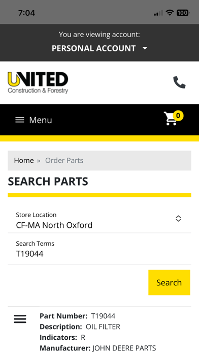 United Construction & Forestry Screenshot