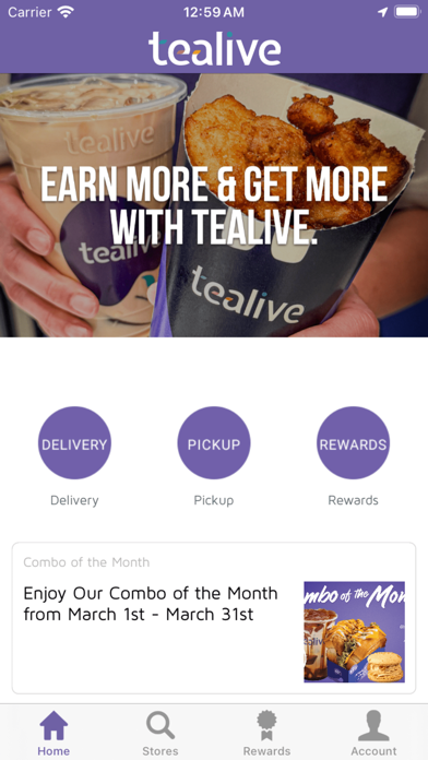 Tealive Canada Screenshot
