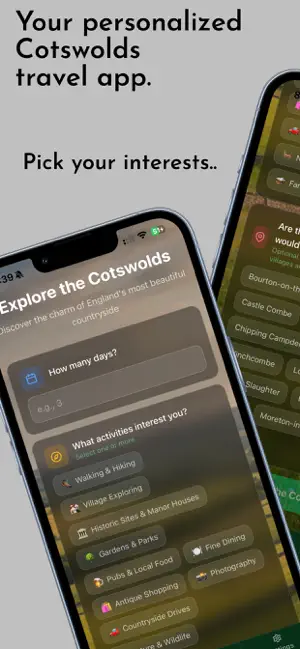 Cotswolds Guide - Trip Planner screenshot 1