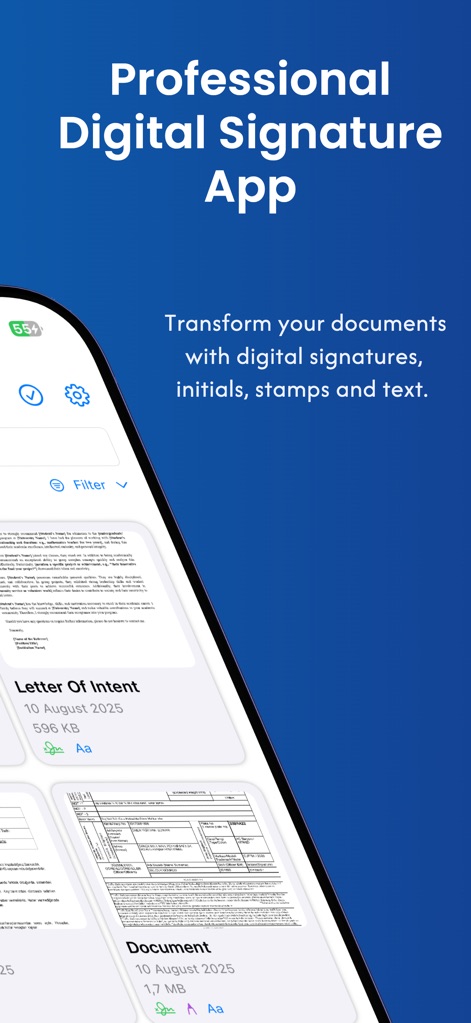 Sign Documents: PDF eSign - Business App | MWM
