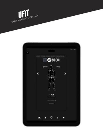 UFiT iPad screenshot