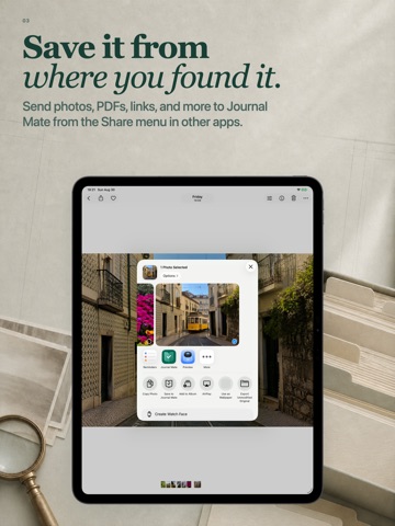 Journal Mate: Media Organizer iPad screenshot