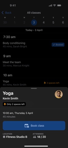 ReFit Studio & Gym iPhone screenshot