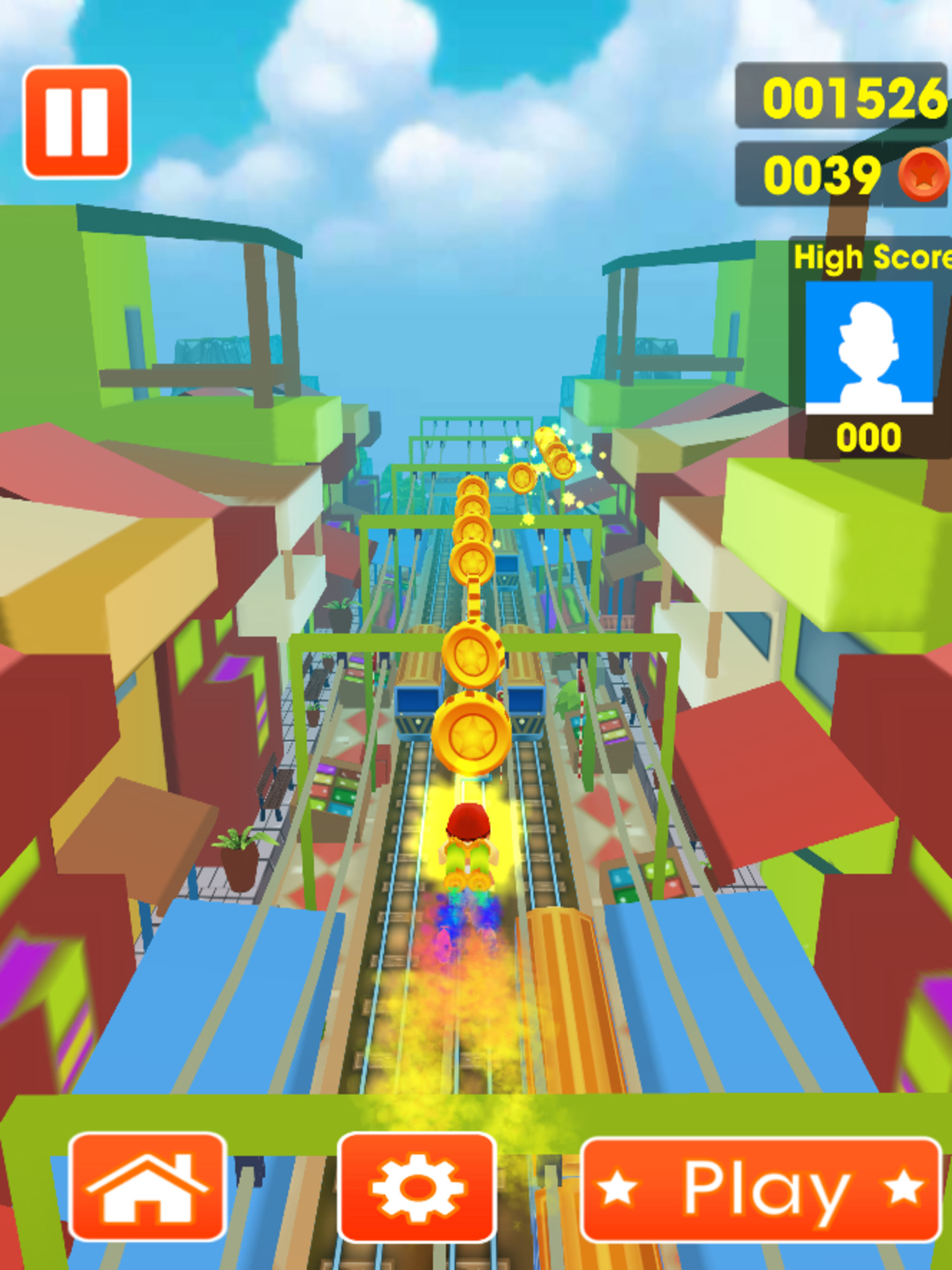 Subway Cute Runner screenshot 4