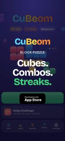 CuBeom: Cube Block Puzzle Game Screenshot 10 of 10