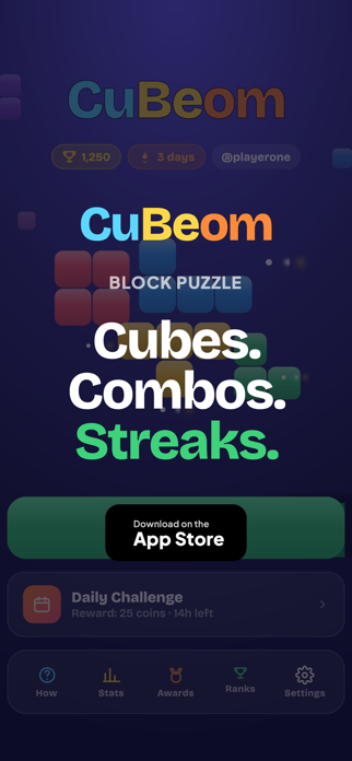 CuBeom: Cube Block Puzzle Game Screenshot 10 of 10