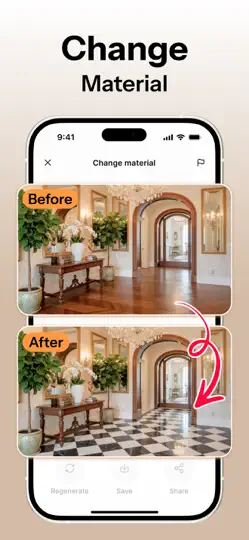 HomeMagic: AI Interior Design iPhone Screenshot 6