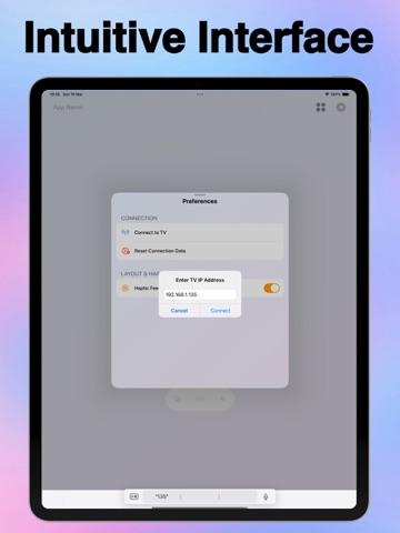 OneTap Remote: TV Control iPad screenshot