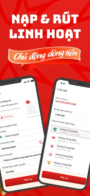 FIONE: Tích luỹ & Đầu tư screenshot 4