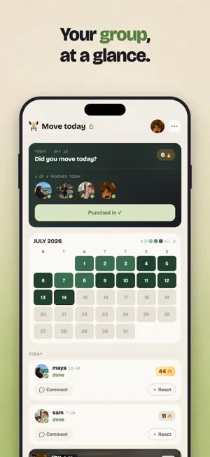 stikly: Social Habit Tracker screenshot 1