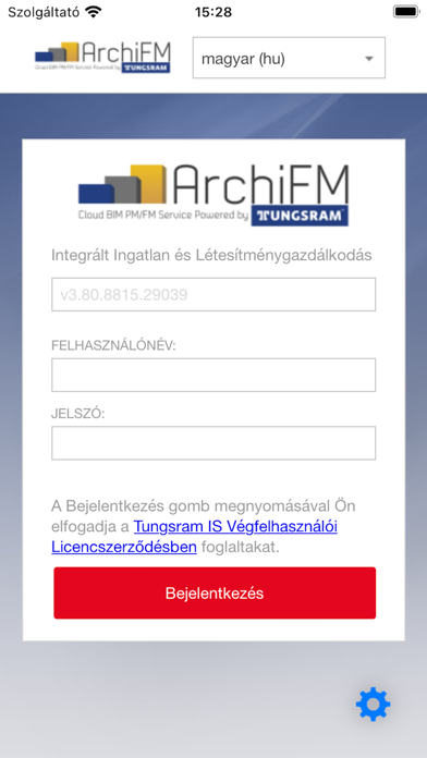 App screenshot