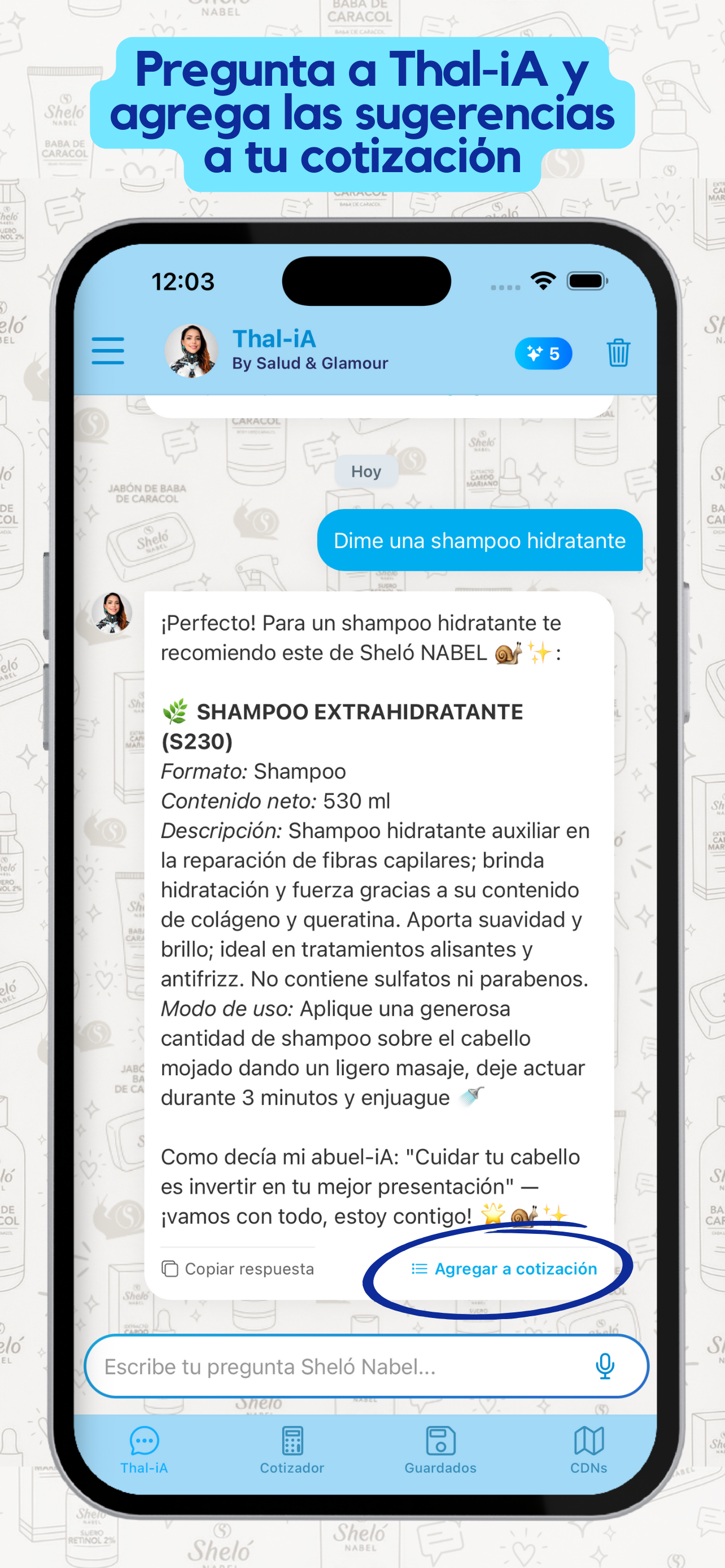 Cotiza Sheló screenshot 5