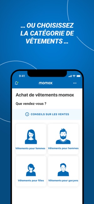 Application pour vendre ses vetements canada sale