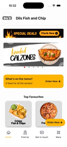 Dils Fish and Chip Shop app screenshot