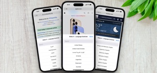 Globo X - ウェブ言語メニュー のスクリーンショット