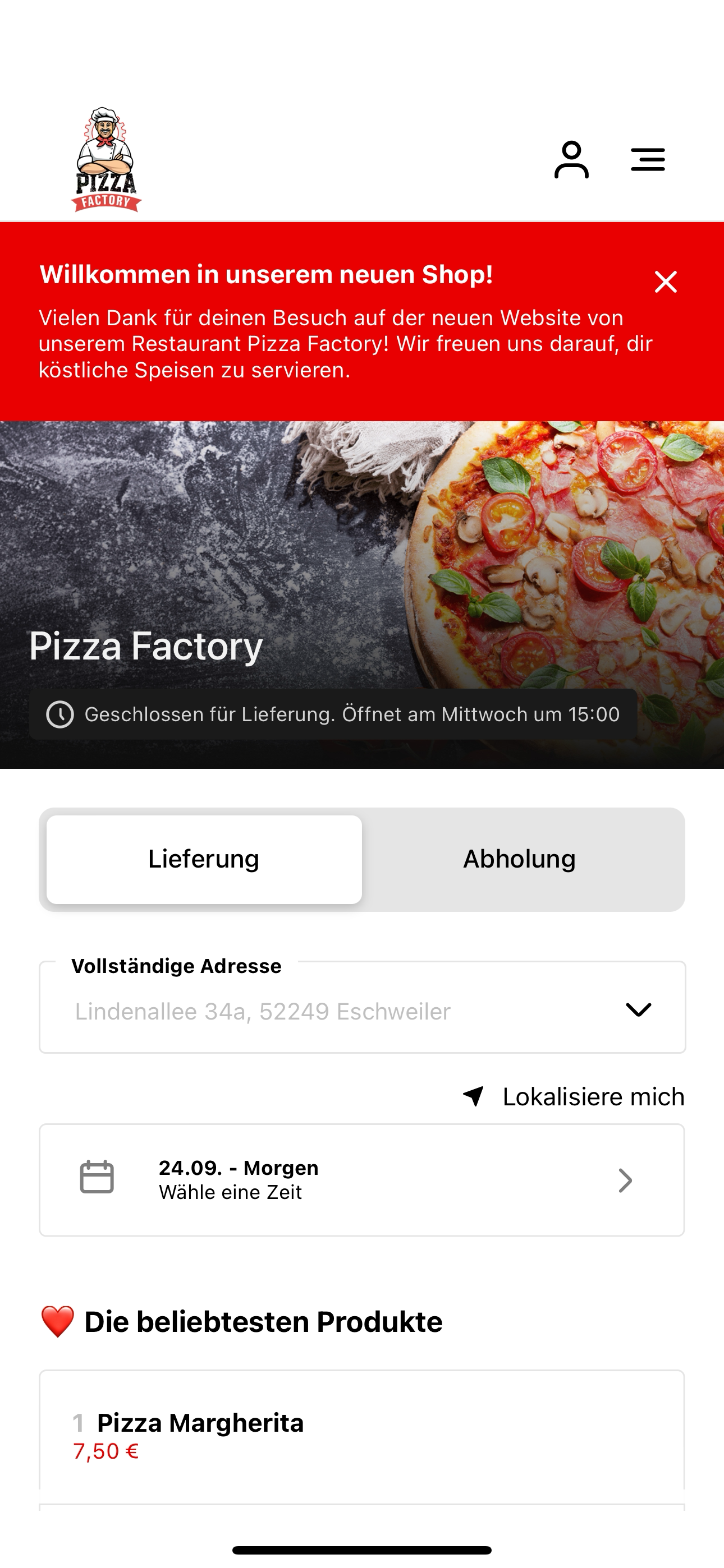 Pizza Factory Eschweiler screenshot 3