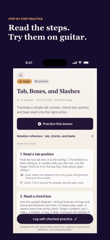 GuitarHub: Guitar Lessons Screenshot 3 of 9