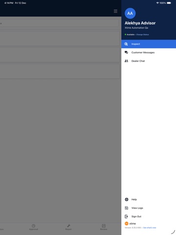 App screenshot