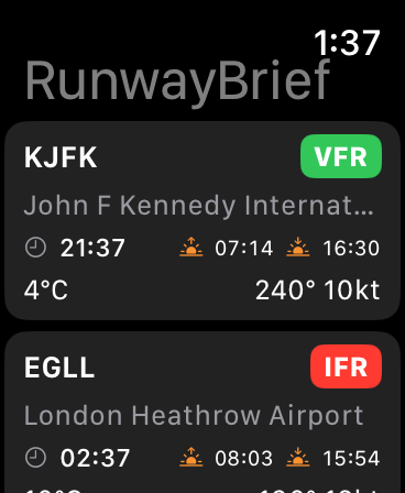 Aviation Weather - RunwayBrief screenshot 9