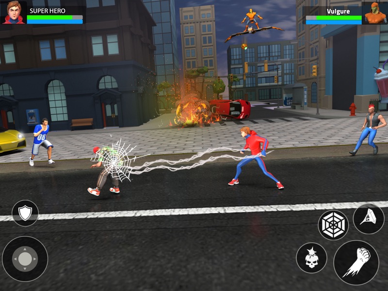 Super Rope Hero : superheroes screenshot 8