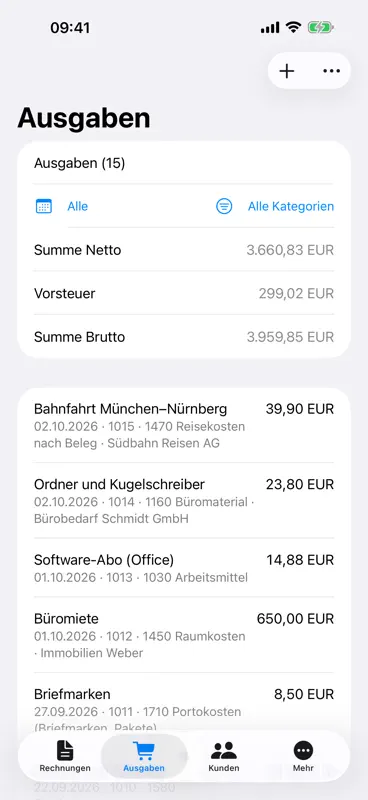 Rechnungsverwalter screenshot 6 of 8