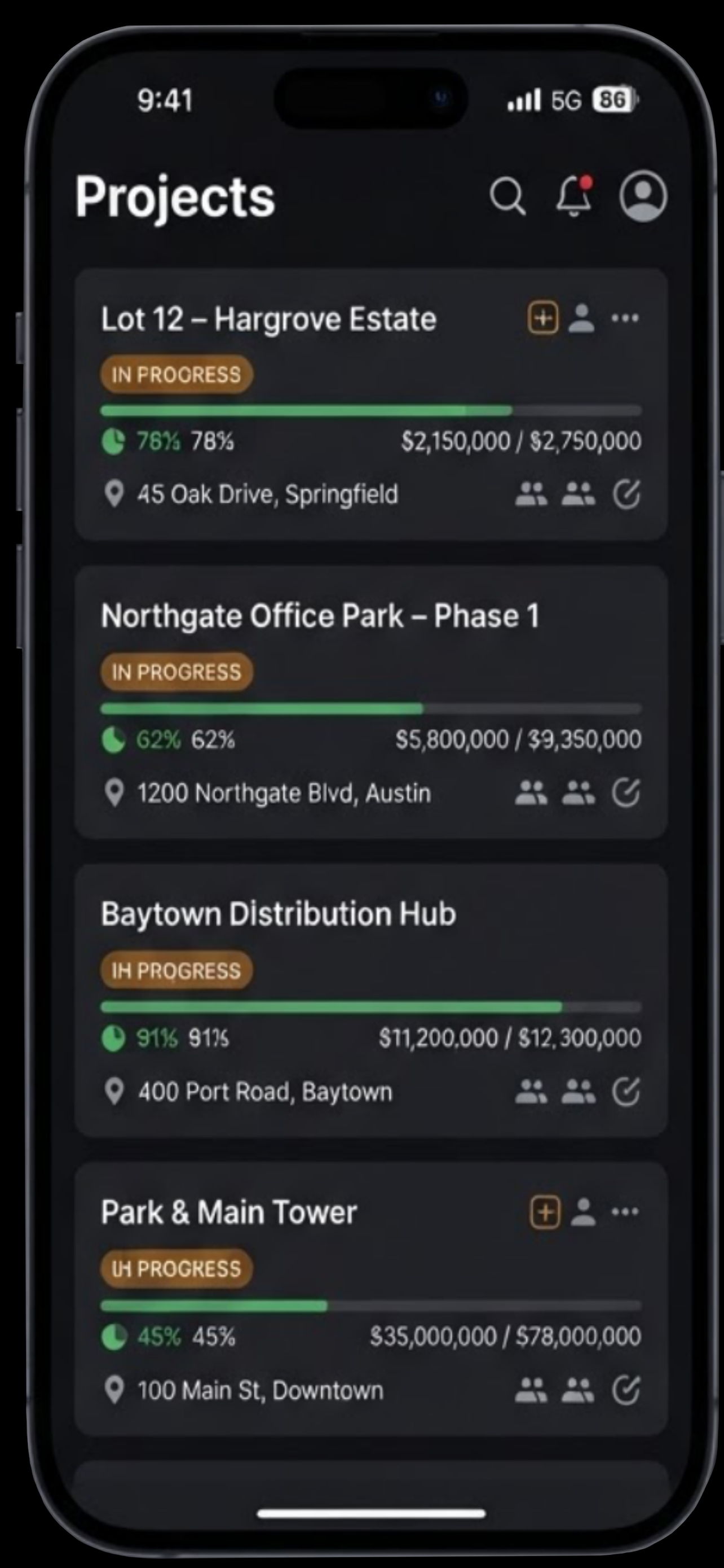 BuilderTrac screenshot 4