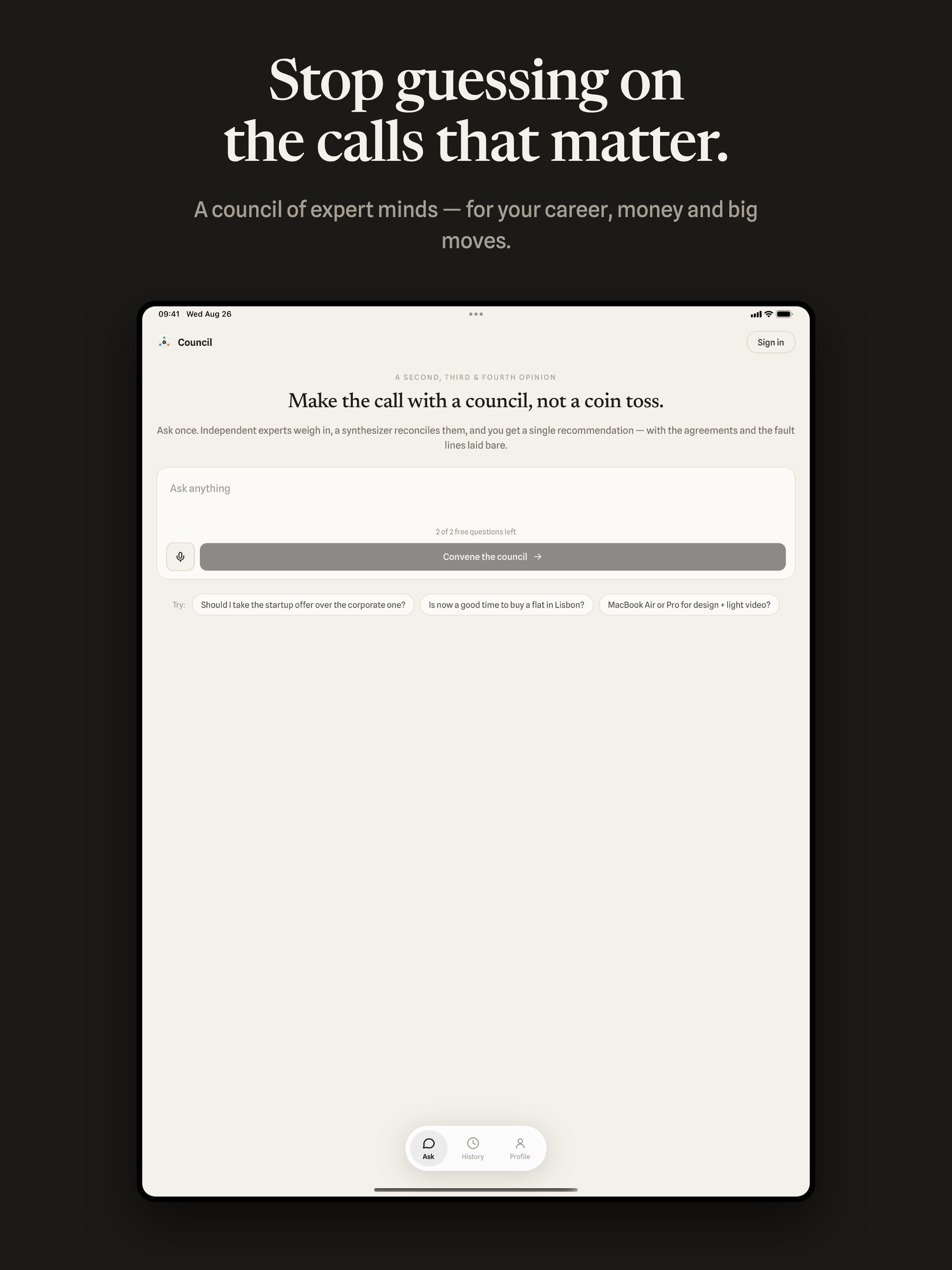 Council: AI Advisors screenshot 6