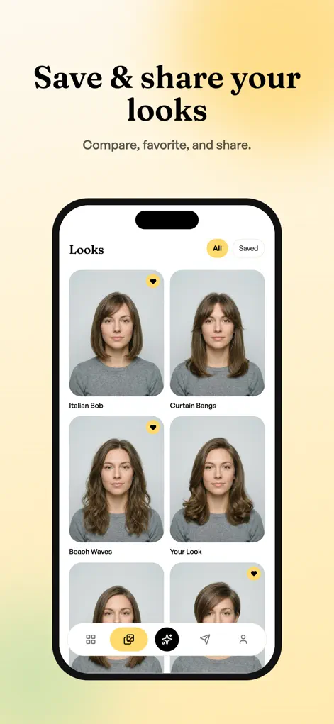 Snip: AI Hairstyle Try-On - Lifestyle App | MWM