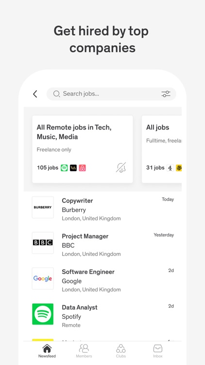 The Dots: professional network screenshot-7