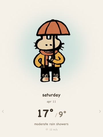 weatherbunny: outfit helper iPad screenshot 1