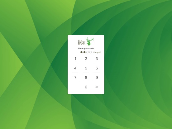 Elk State Bank iPad screenshot 2 - Finance app