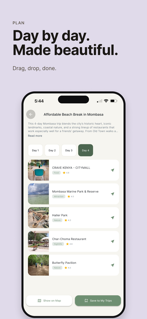 Avena: Trip Planner screenshot 2