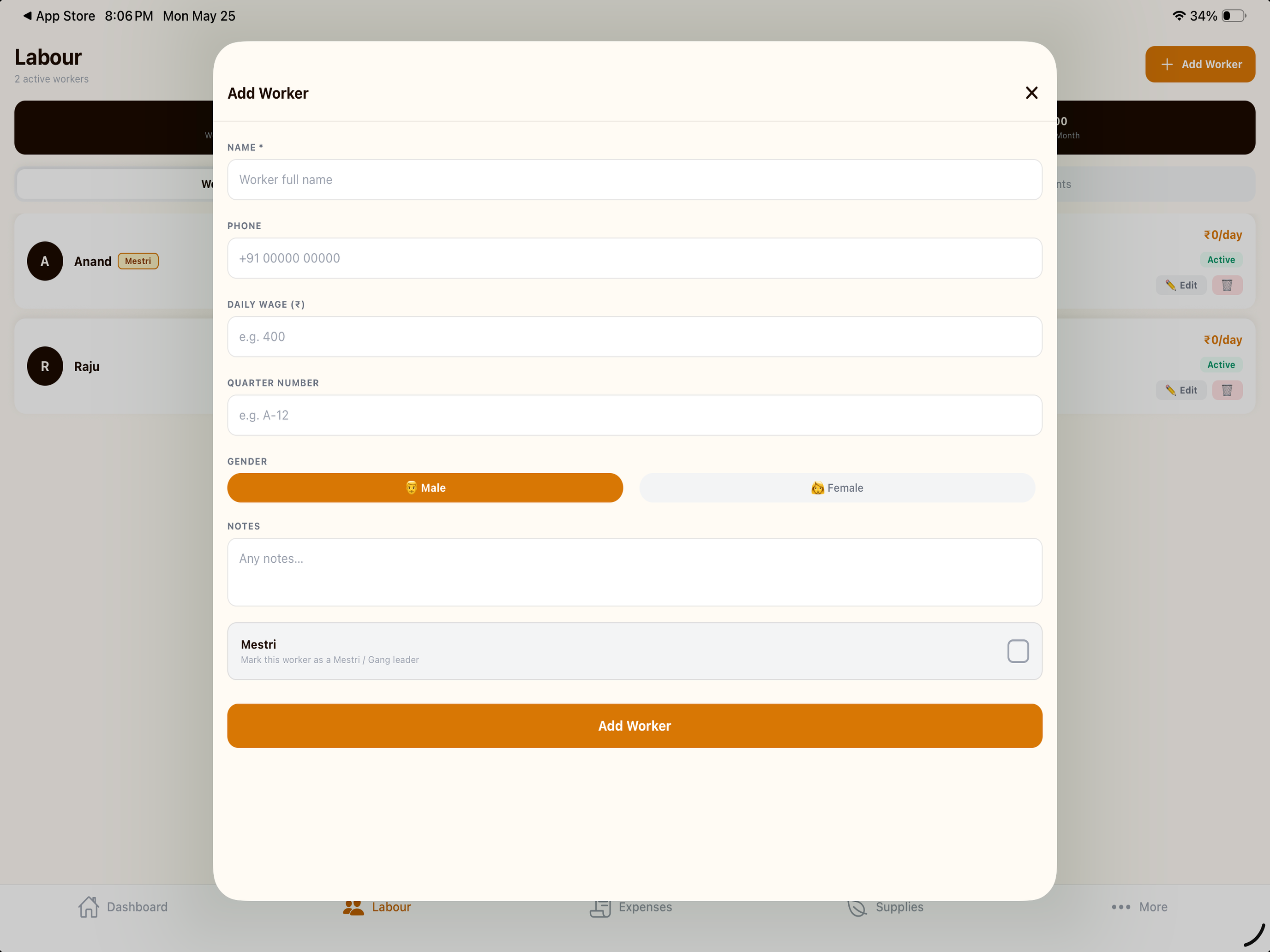 EstateIQ - Plantation Manager
