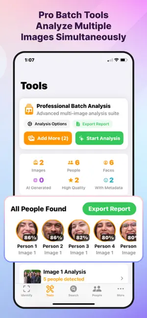 Wajad AI People Finder+ iPhone screenshot 4