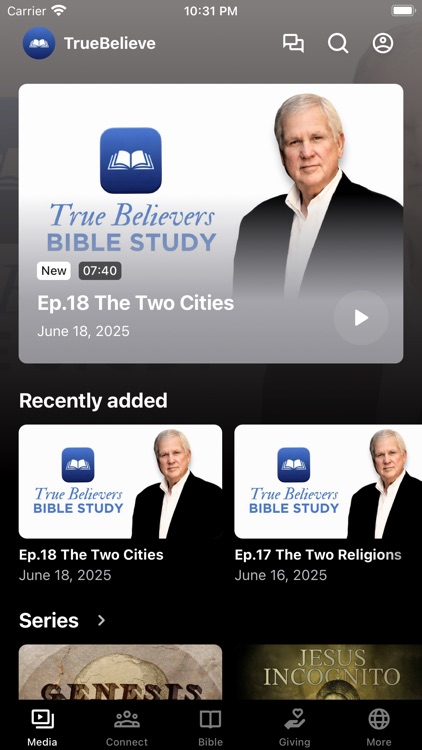 True Believers Bible Study