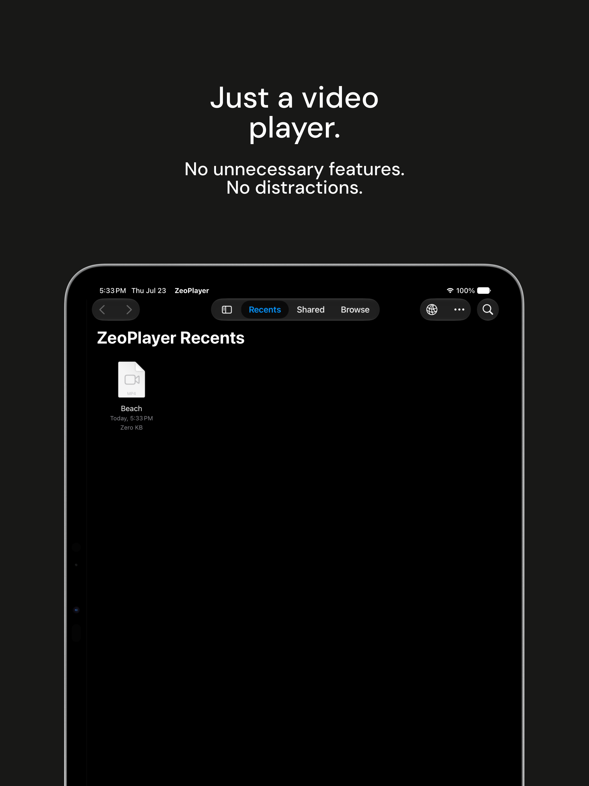 ZeoPlayer screenshot 5
