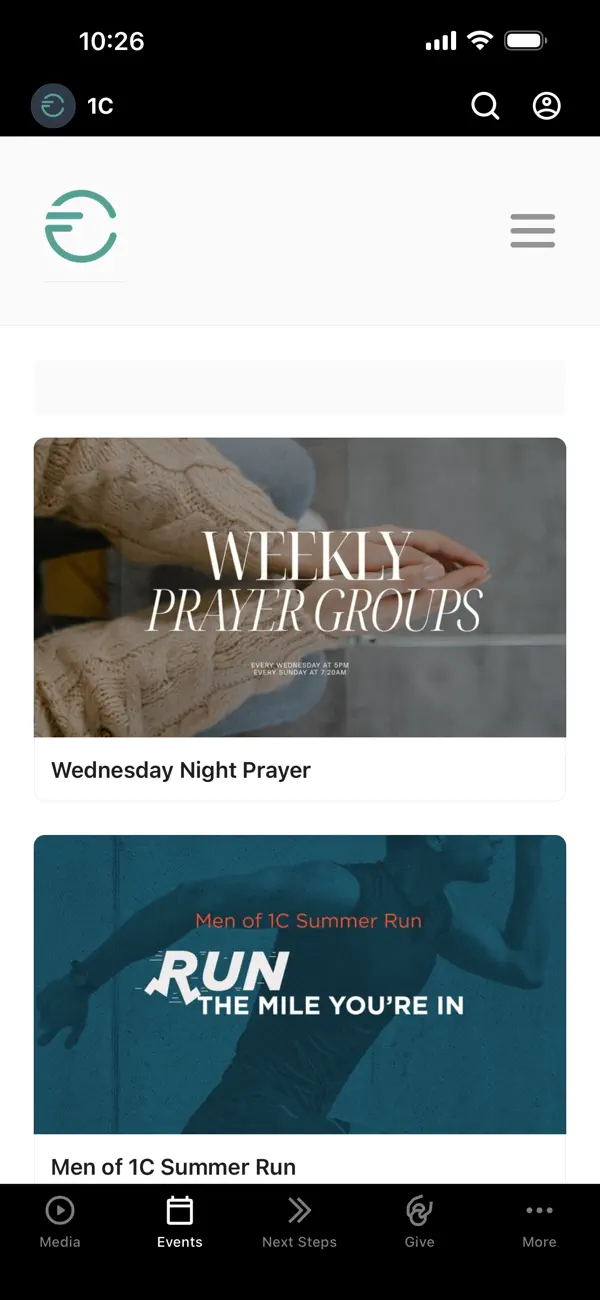 Screenshot #2 pour 1C.CHURCH