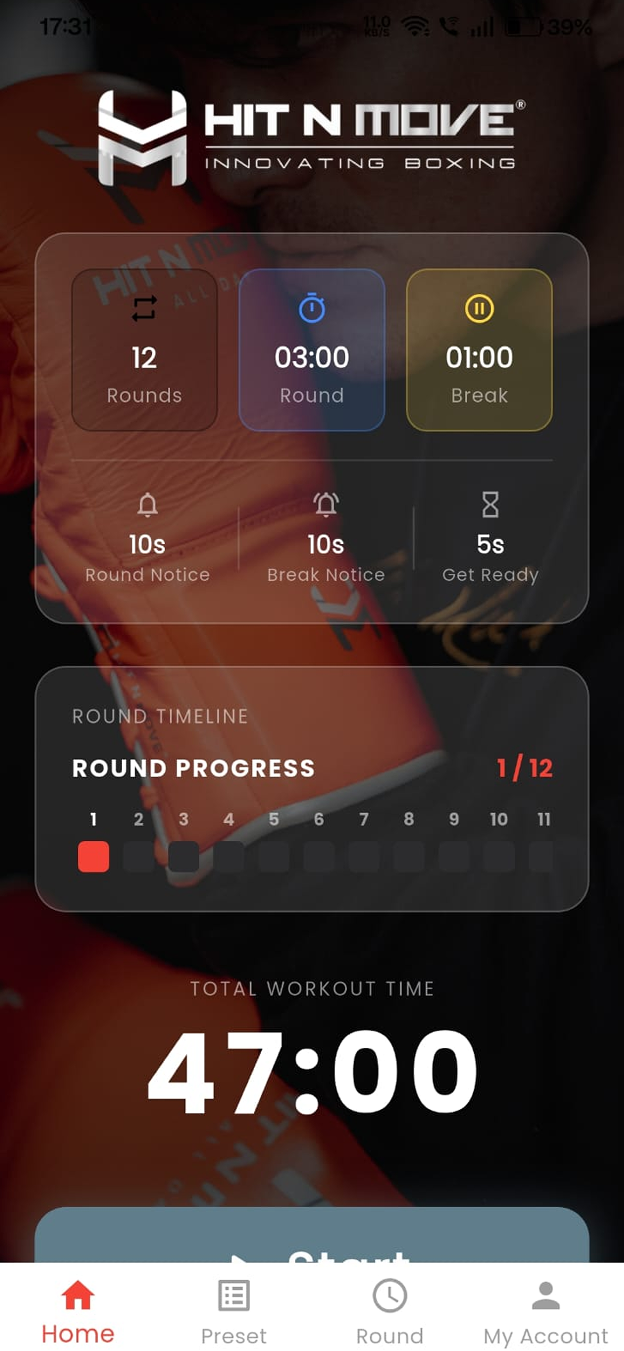 HitnMove App screenshot 3