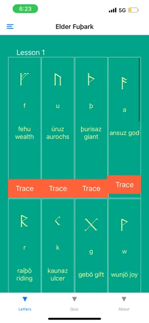 Learn the Old Runes premium screenshot 3