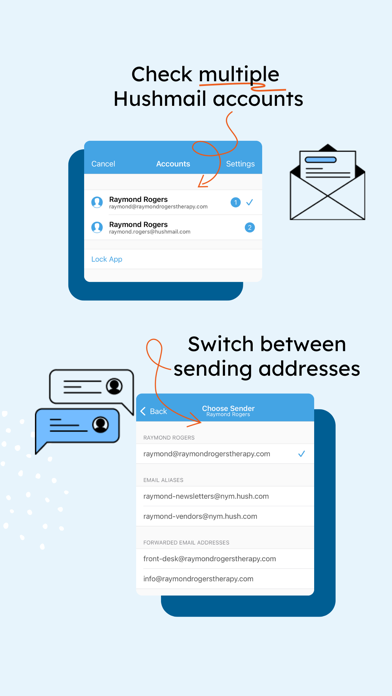 Hushmail Screenshot