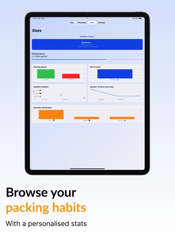 PackPerfect: Luggage Packing ipad screenshot 4