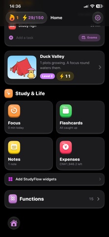 StudyFlow: Easy Student's Life skärmbild 1