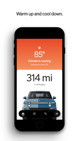 Rivian screenshot