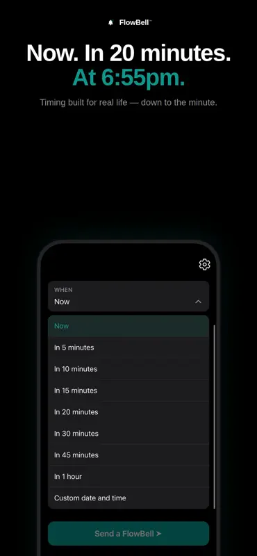 FlowBell: Send an Alarm screenshot 4 of 5