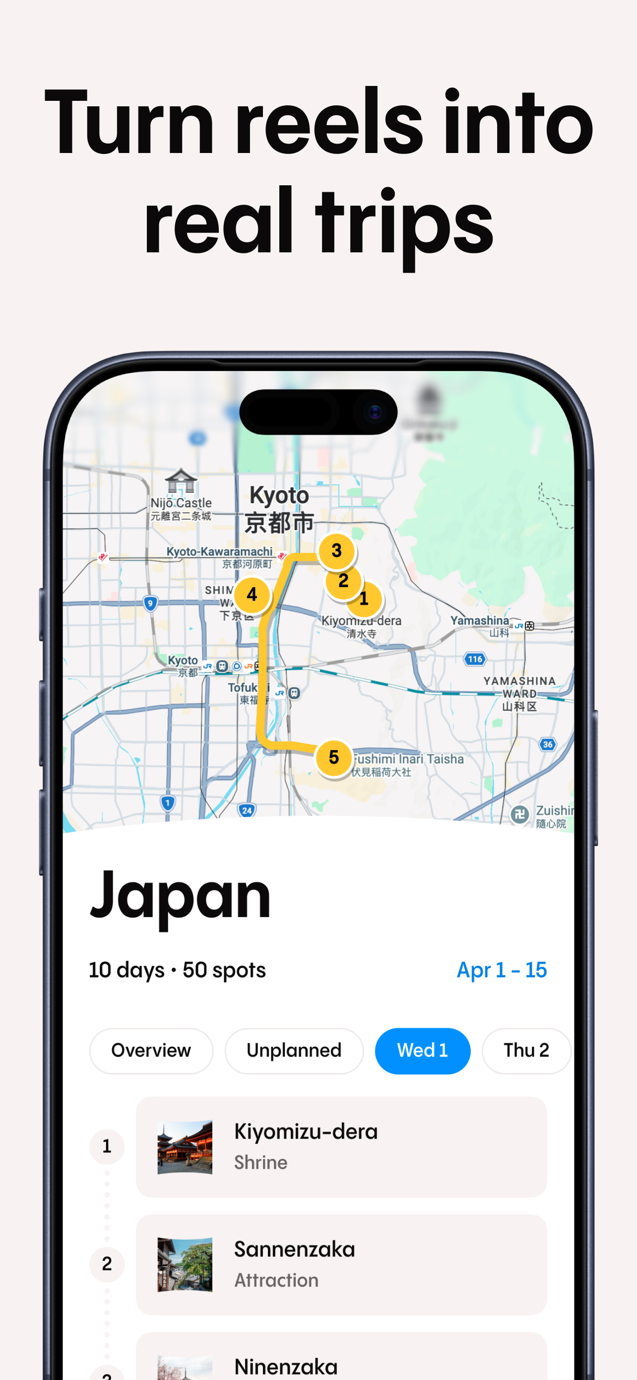 Tripify — Itinerary Planner