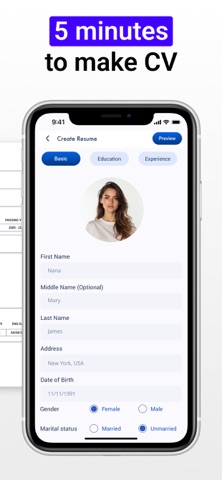 Resume Maker: CV Creator screenshot