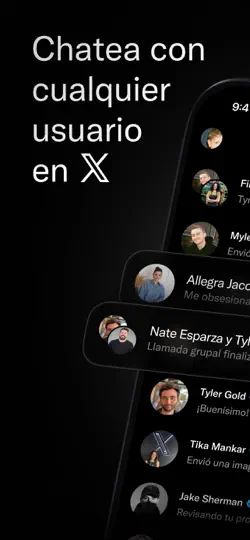 Captura de pantalla de XChat en iPhone 1