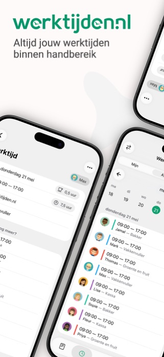 Werktijden Screenshot 1 of 7