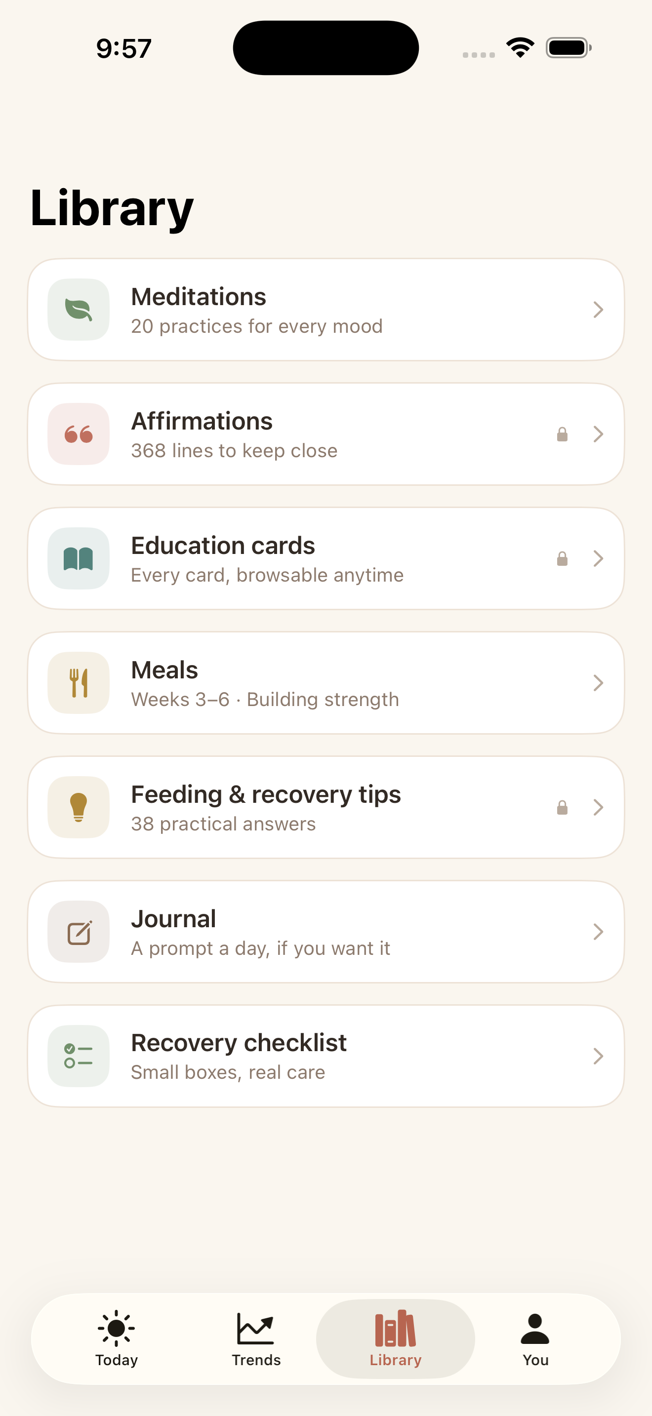 Flourish: Calm for Motherhood screenshot 6
