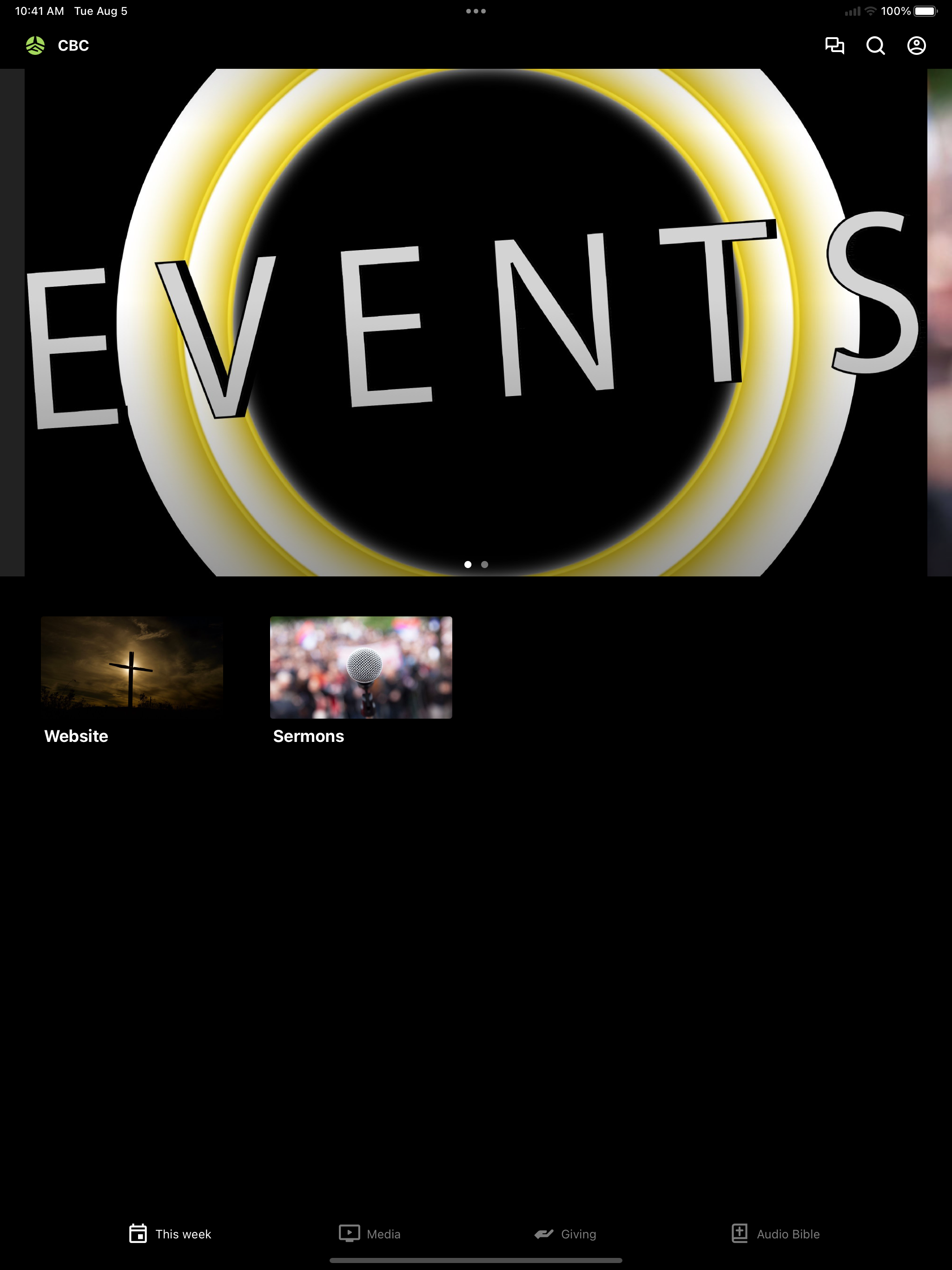 Connect CBC screenshot 4